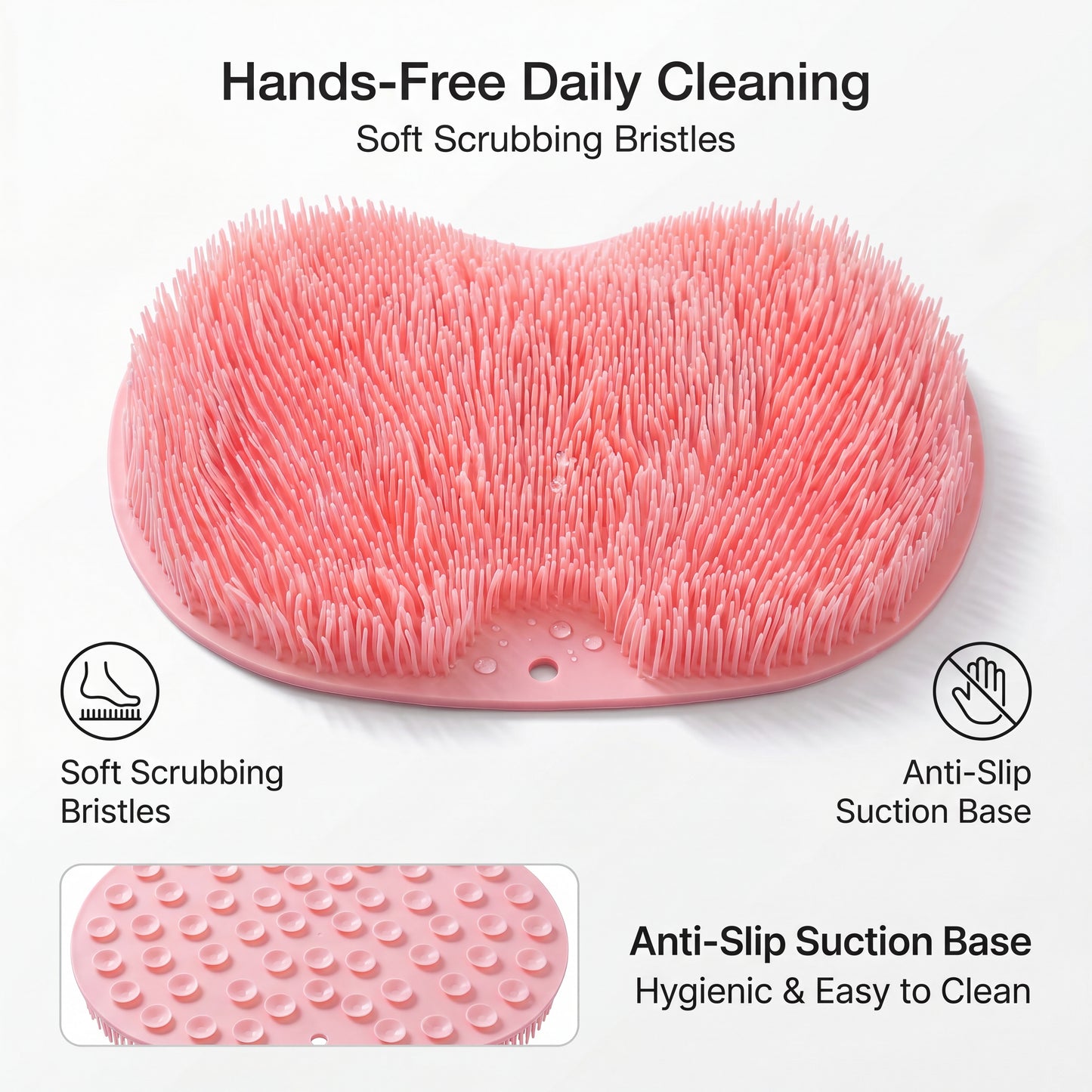 Baazaarly PediClean Pro | Hands-Free Foot Cleaning Scrubber